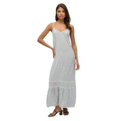 рокля,дамски,поли,и,рокли,superdry,cami,sleeveless,long,dress,grey,(ditsy,tile,blue)