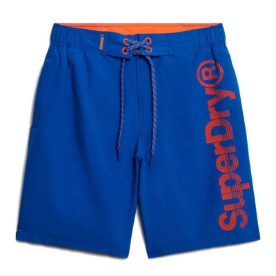 бански,гащета,мъжки,бански,костюми,superdry,classic,swimming,shorts,voltage,blue,(blue)
