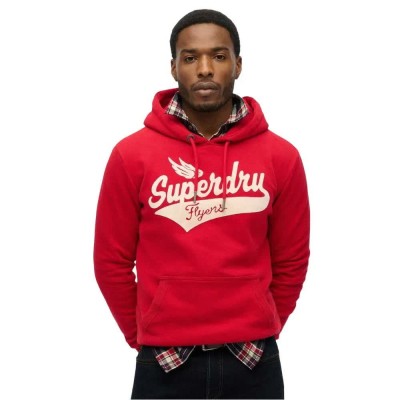 суичър,мъжки,пуловери,superdry,flyers,script,hoodie,red,(expedition,red)