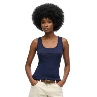 тениска,дамски,тениски,superdry,studios,lightweight,racer,sleeveless,t,shirt,blue,(rich,navy)