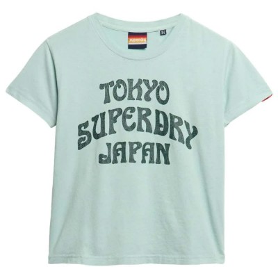 тениска,дамски,тениски,superdry,surf,logo,short,sleeve,t,shirt,green,(harbour,grey)