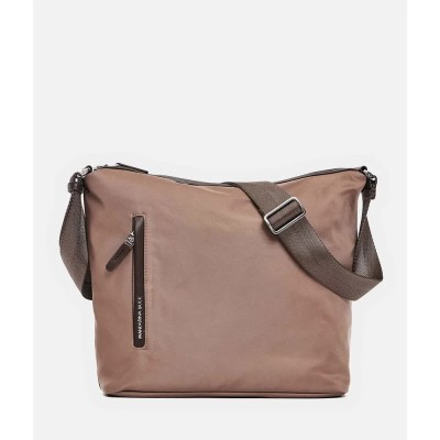 чанти,за,през,рамо,mandarina,duck,hunter,hobo,vct05,crossbody,brown,(beaver)