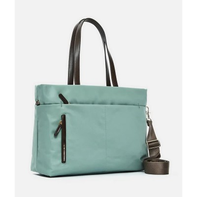 пазарска,чанта,всички,чанти,mandarina,duck,hunter,vct42,shopper,bag,iceberg,green,(green)