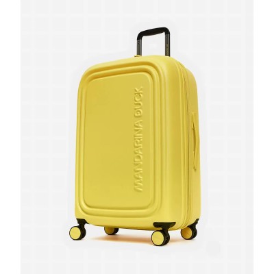куфари,mandarina,duck,logoduck,+,szv32,trolley,bag,duck,yellow,(yellow)