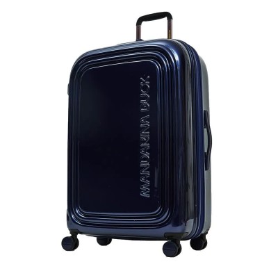 куфари,mandarina,duck,logoduck+,metal,ouv33,trolley,bag,blue,indigo,(blue)