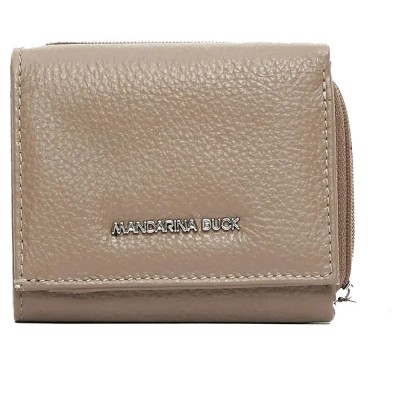 портфейли,и,портмонета,mandarina,duck,mellow,leather,fzp76,wallet,warm,taupe,(beige)
