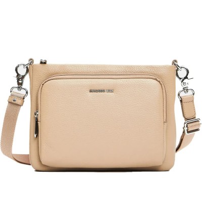 чанти,за,през,рамо,mandarina,duck,mellow,leather,fzt05,crossbody,warm,taupe,(beige)