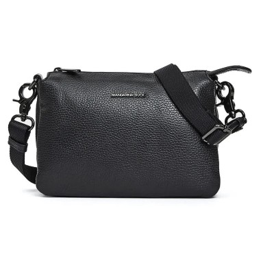 чанти,за,през,рамо,mandarina,duck,mellow,leather,fzt82,crossbody,black
