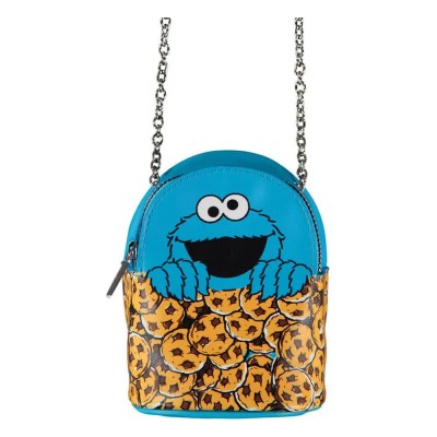 чанти,за,през,рамо,difuzed,sesame,street,cookie,monster,micro,crossbody,multicolor,(blue)