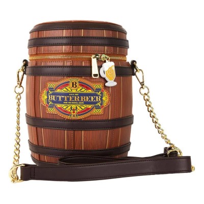 чанти,за,през,рамо,loungefly,harry,potter,by,butterbeer,barrel,crossbody,brown
