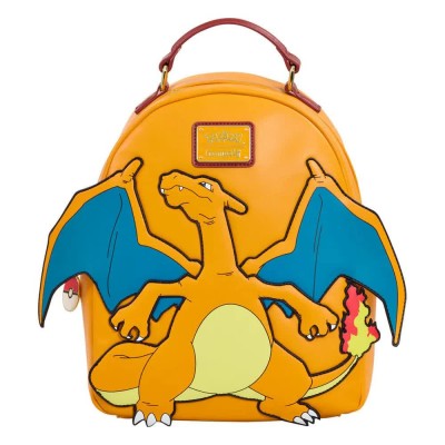 раница,раници,loungefly,pokemon,by,charizard,cosplay,mini,backpack,yellow