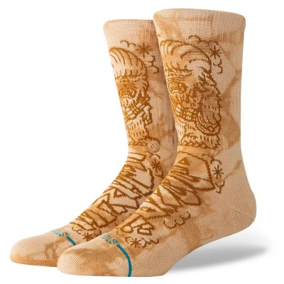чорапи,мъжки,чорапи,stance,dj,chewie,crew,socks,beige,(sand)