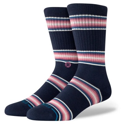 чорапи,мъжки,чорапи,stance,hill,top,crew,socks,blue,(navy)