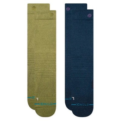 чорапи,мъжки,чорапи,stance,iconic,mid,poly,snow,2,pack,socks,blue