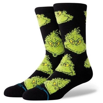 чорапи,мъжки,чорапи,stance,mean,one,socks,black,(black)