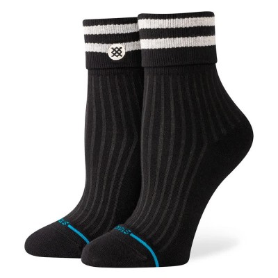 чорапи,мъжки,чорапи,stance,roll,cuff,quarter,socks,black,(black)