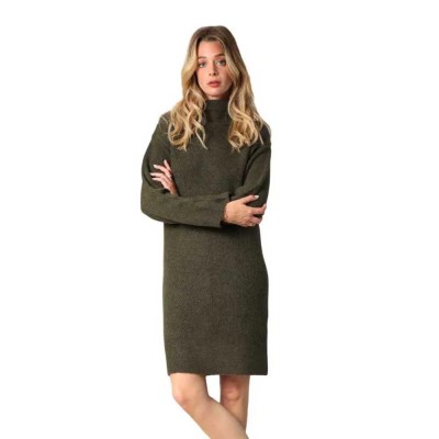 рокля,дамски,поли,и,рокли,deeluxe,cloelie,dress,dark,khaki