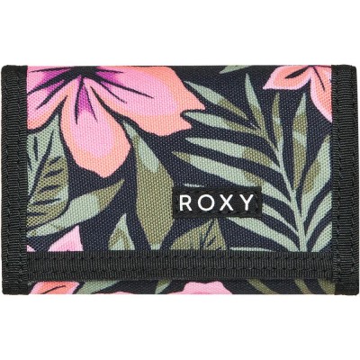 портфейли,и,портмонета,roxy,small,beach,woman,wallet,anthracite,fearless,floral