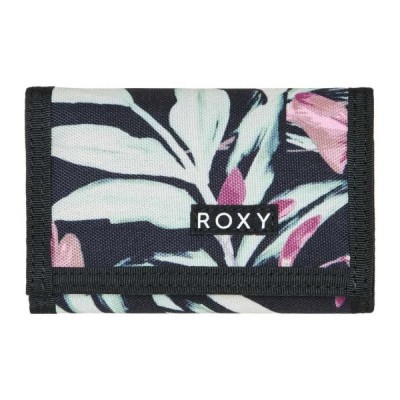 портфейли,и,портмонета,roxy,small,beach,woman,wallet,anthracite,wind,swept,floral