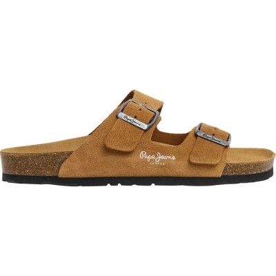 сандали,дамски,сандали,и,чехли,pepe,jeans,oban,suede,sandals,cognac,brown