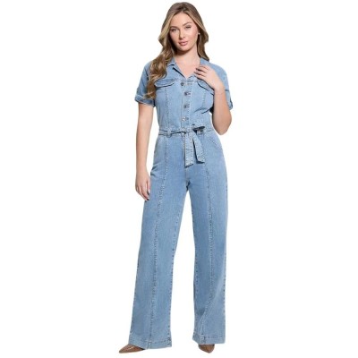 гащеризон,дамски,гащеризони,guess,w5gd1bd5o90,jumpsuit,blue