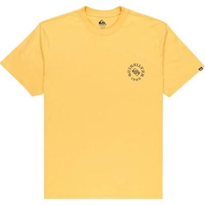 тениска,мъжки,тениски,quiksilver,evo,summer,salt,short,sleeve,t,shirt,yellow,(rattan)