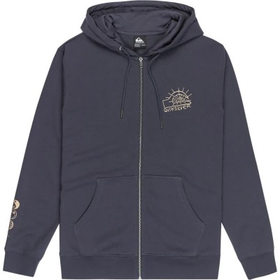 блуза,мъжки,пуловери,quiksilver,graphic,full,zip,sweatshirt,india,ink,(grey)