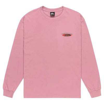 тениска,мъжки,тениски,quiksilver,hollow,coves,long,sleeve,t,shirt,elderberry,(pink)