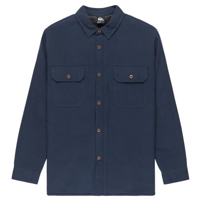 риза,с,дълъг,ръкав,мъжки,ризи,quiksilver,husson,long,sleeve,shirt,blue,(dark,navy)
