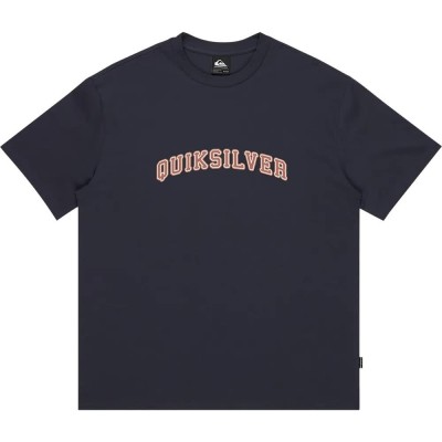 тениска,мъжки,тениски,quiksilver,pto,fare,well,short,sleeve,t,shirt,dark,navy,(blue)