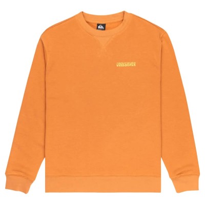 блуза,мъжки,пуловери,quiksilver,salt,water,graphic,sweatshirt,orange,(almond)