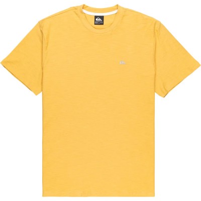 тениска,мъжки,тениски,quiksilver,slub,roundneck,short,sleeve,t,shirt,rattan,(yellow)