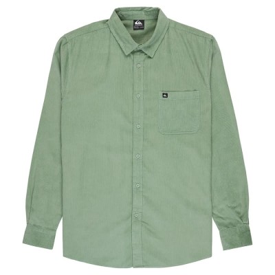 риза,с,дълъг,ръкав,мъжки,ризи,quiksilver,smoke,trail,cord,long,sleeve,shirt,granite,green,(green)