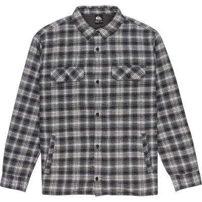риза,с,дълъг,ръкав,мъжки,ризи,quiksilver,venture,long,sleeve,shirt,grey,(black)