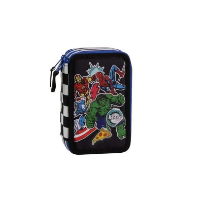 канцеларски,принадлежности,cerdá,avengers,pencil,case,black,(multicolor)