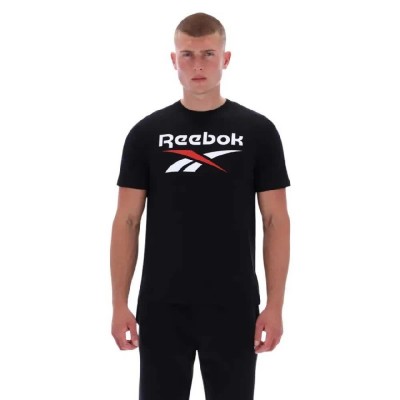 тениска,мъжки,тениски,reebok,classics,bruno,big,logo,short,sleeve,t,shirt,black