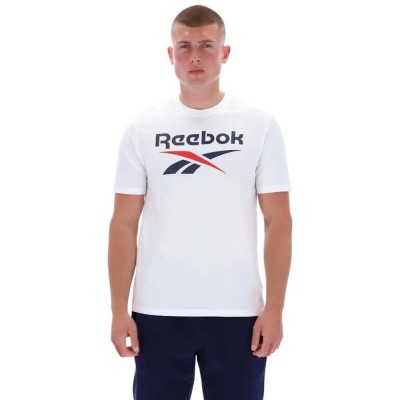 тениска,мъжки,тениски,reebok,classics,bruno,big,logo,short,sleeve,t,shirt,white