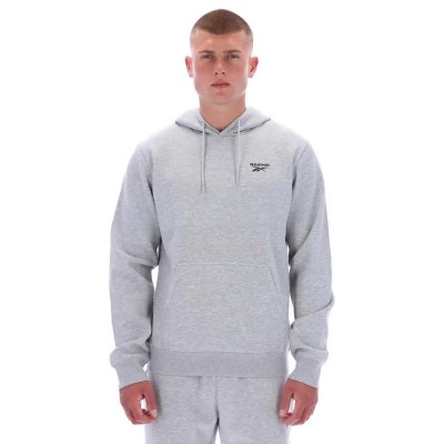 суичър,мъжки,пуловери,reebok,classics,noah,small,logo,hoodie,light,grey,marl