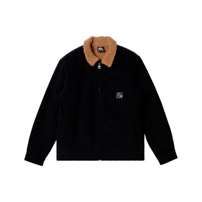 яке,детски,якета,и,палта,quiksilver,dna,sherpa,harrington,jacket,black,(black)