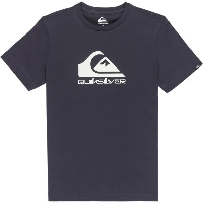 тениска,детски,тениски,quiksilver,ev,comp,logo,short,sleeve,t,shirt,dark,navy,(blue,grey)