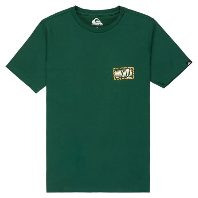 тениска,детски,тениски,quiksilver,ev,gotam,foam,short,sleeve,t,shirt,trekking,green,(green)