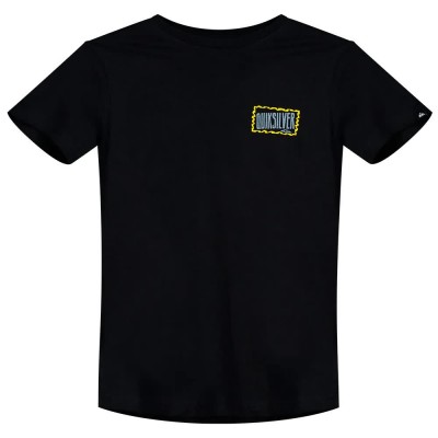 юношеска,тениска,мъжки,тениски,дамски,тениски,quiksilver,ev,gotam,foam,youth,short,sleeve,t,shirt,black,(black)
