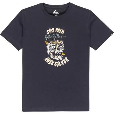 тениска,детски,тениски,quiksilver,ev,stay,palm,short,sleeve,t,shirt,dark,navy