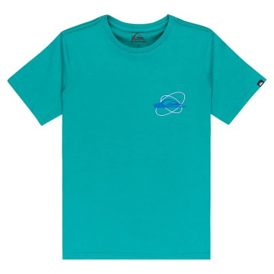 тениска,детски,тениски,quiksilver,evo,waves,festival,short,sleeve,t,shirt,deep,sea,(green,blue)