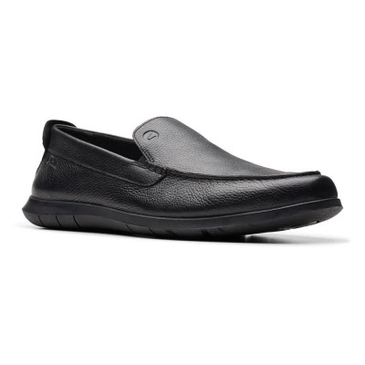 обувки,мъжки,обувки,clarks,shoes,flexway,step,loafers,black
