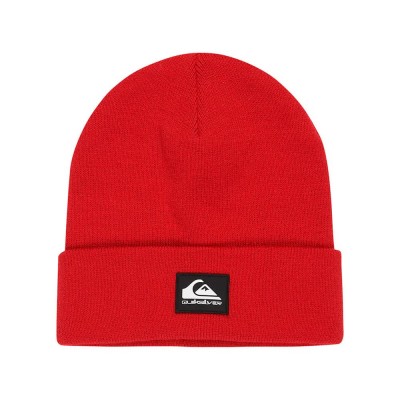 юношеска,шапка,всички,шапки,quiksilver,brigade,junior,beanie,red,(salsa)