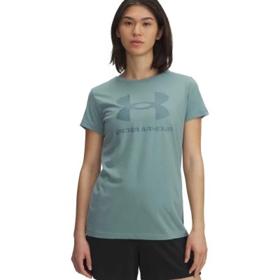 тениска,дамски,тениски,under,armour,live,sportstyle,graphic,t,shirt,green