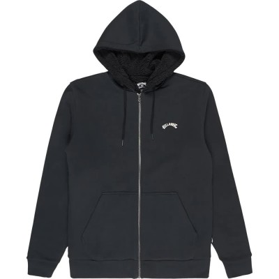 блуза,мъжки,пуловери,billabong,arch,sherpa,full,zip,sweatshirt,black,(black)