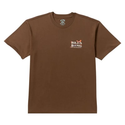 тениска,мъжки,тениски,billabong,land,to,sea,regular,fit,short,sleeve,t,shirt,rustic,brown