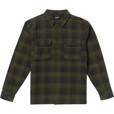 риза,с,дълъг,ръкав,мъжки,ризи,billabong,offshore,long,sleeve,shirt,green,(black)